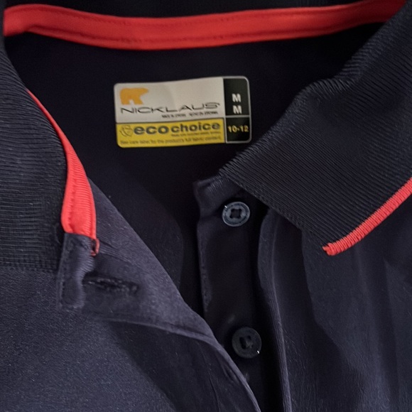 Girls navy with red trim golf dress.  Size 10-12 worn once - Picture 2 of 2